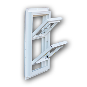 Double Hung Tilt out side view