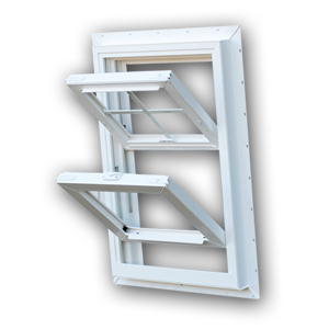 Double Hung Tilt out side view